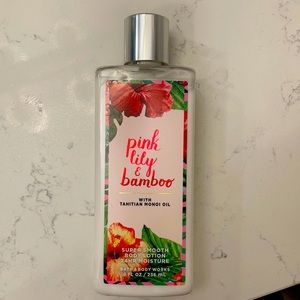 Bath and body works lotion.